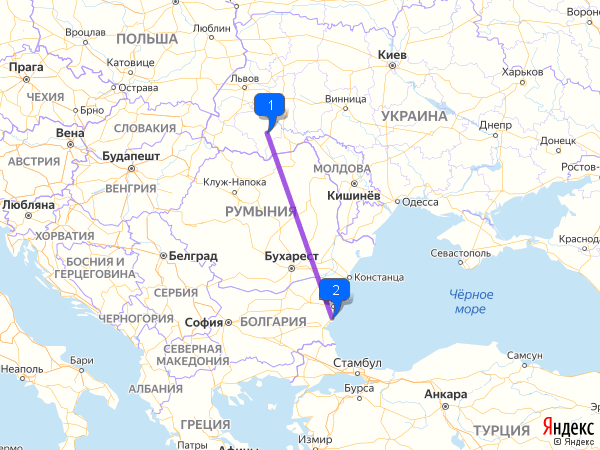 Поездка в Болгарию через Кишинев – 2019   * Европа