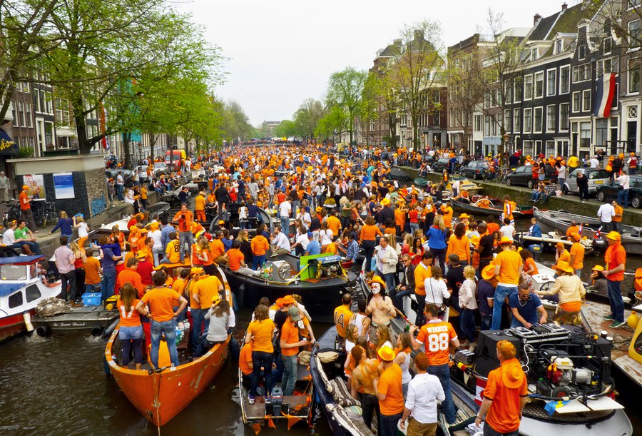 Оранжевое приключение в Амстердаме!
