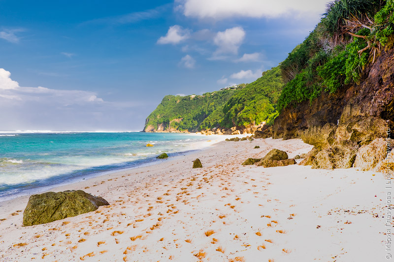 Пляж Меласти – один из самых живописных пляжей на Бали