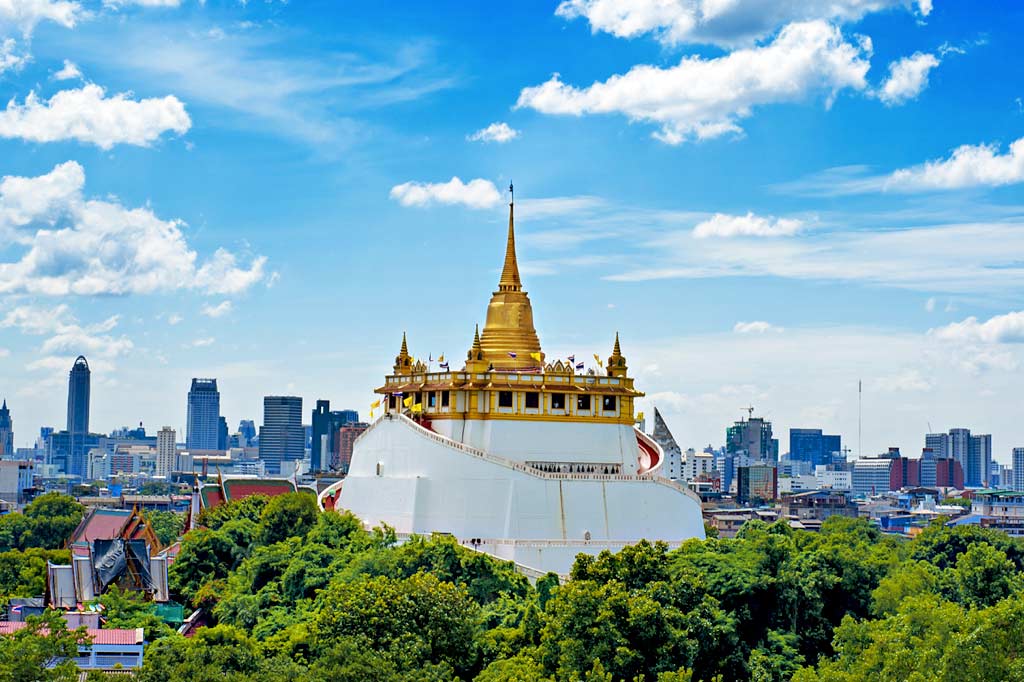Храмы Бангкока: Ват Сакет (Wat Saket) - храм Золотой горы – 2019   *