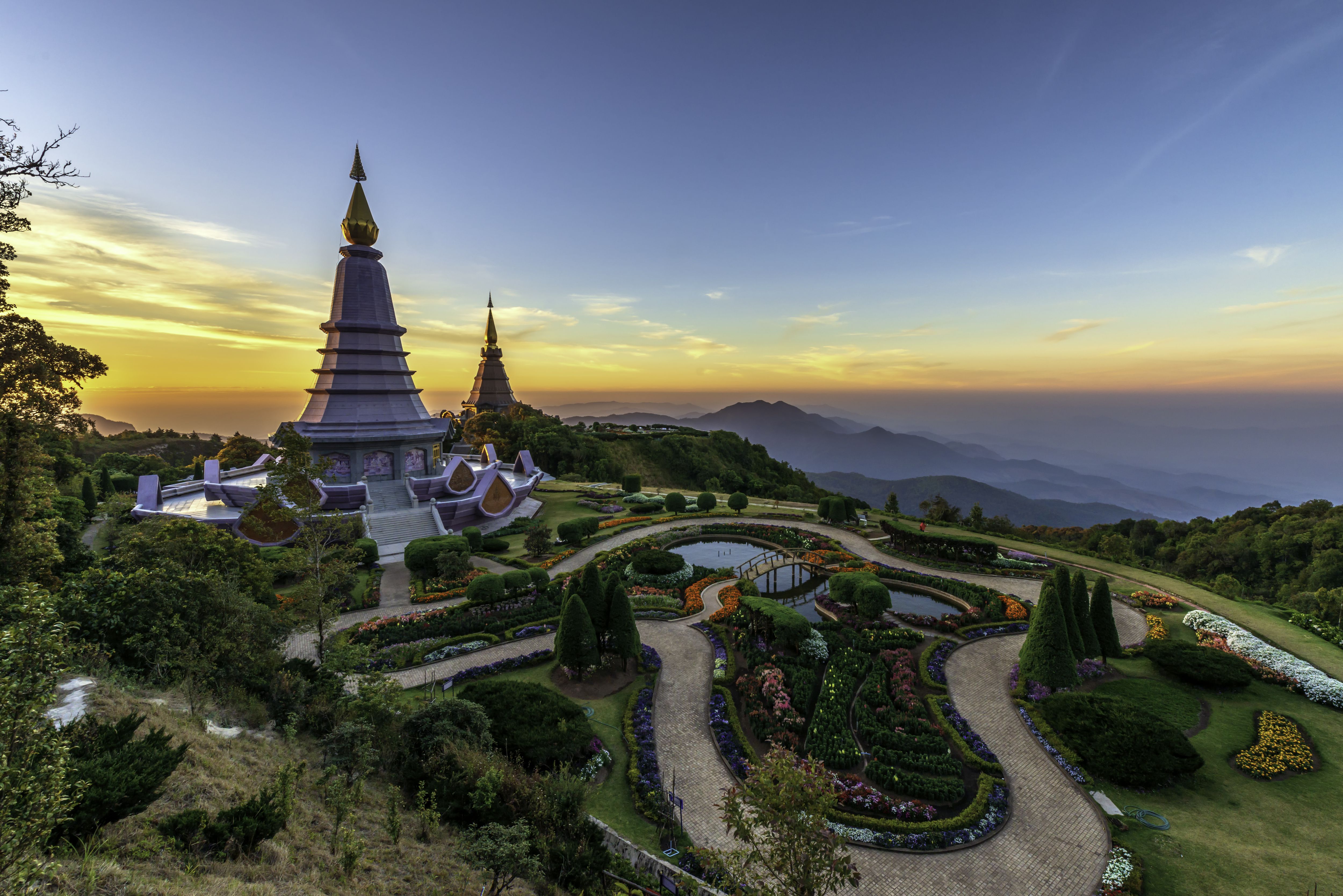 Что посмотреть вокруг Чианг Мая - самые высокие горы в Таиланде – 2019   *