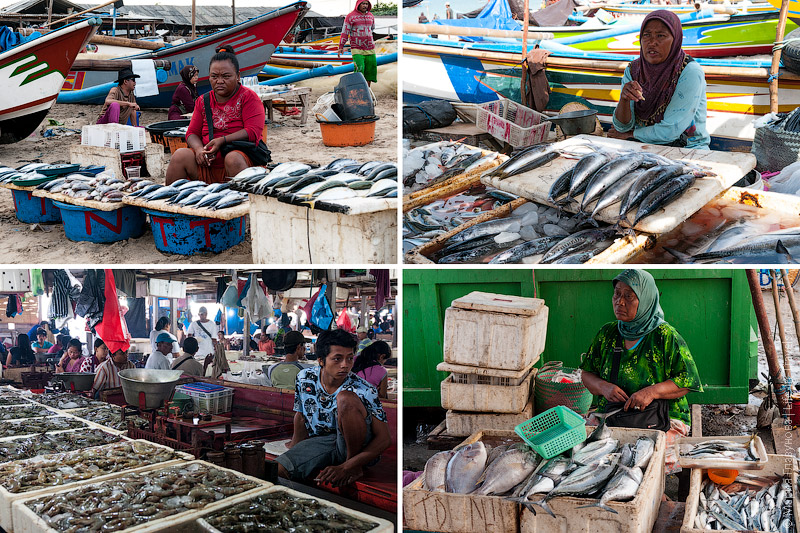 Рыбный рынок на Бали, в Джимбаране – свежие морепродукты и местная достопримечательность