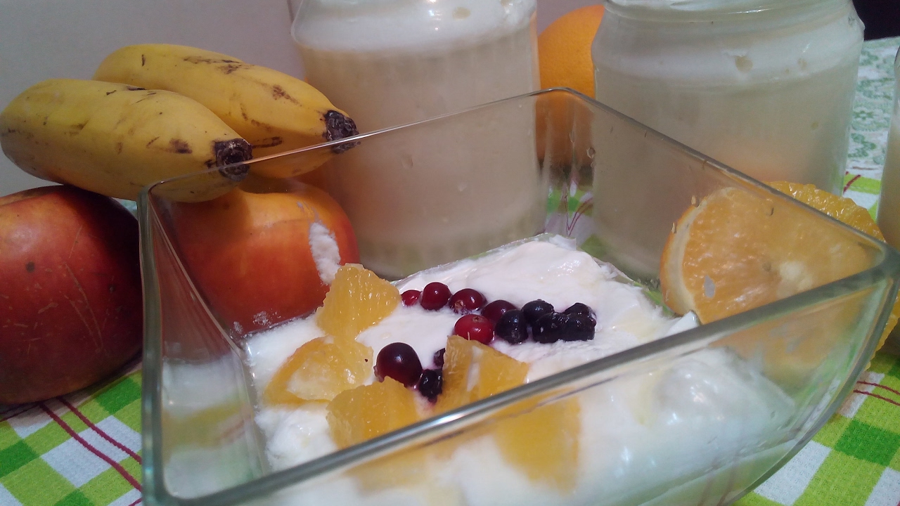 Кулинария: готовим йогурт в домашних условиях