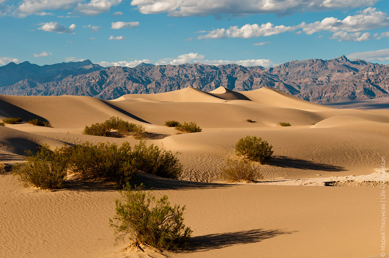 Долина Cмерти: RaceTrack, вулкан Убехебе и песчаные дюны