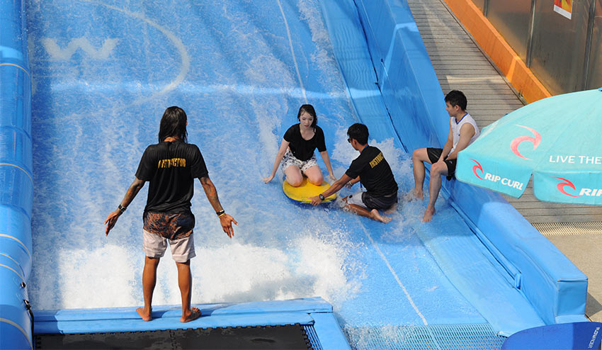 Водные развлечения в Бангкоке: серфинг в "Flow House" – 2019   *